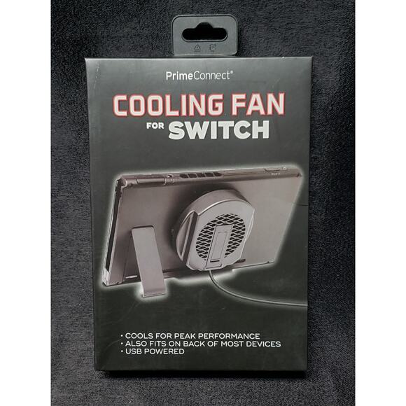 Prime Connect Cooling Fan for Switch Fits Multi Electronic Devices USB Powered - Picture 5 of 5